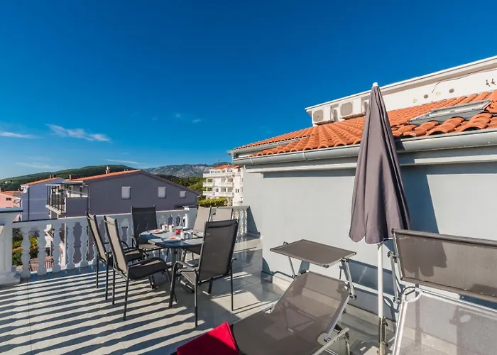 In With Sea View, Terrace, Air Conditioning, Wifi 3492-8 Appartamento