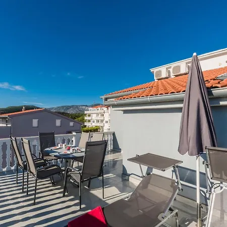 In With Sea View, Terrace, Air Conditioning, Wifi 3492-8 Lejlighed